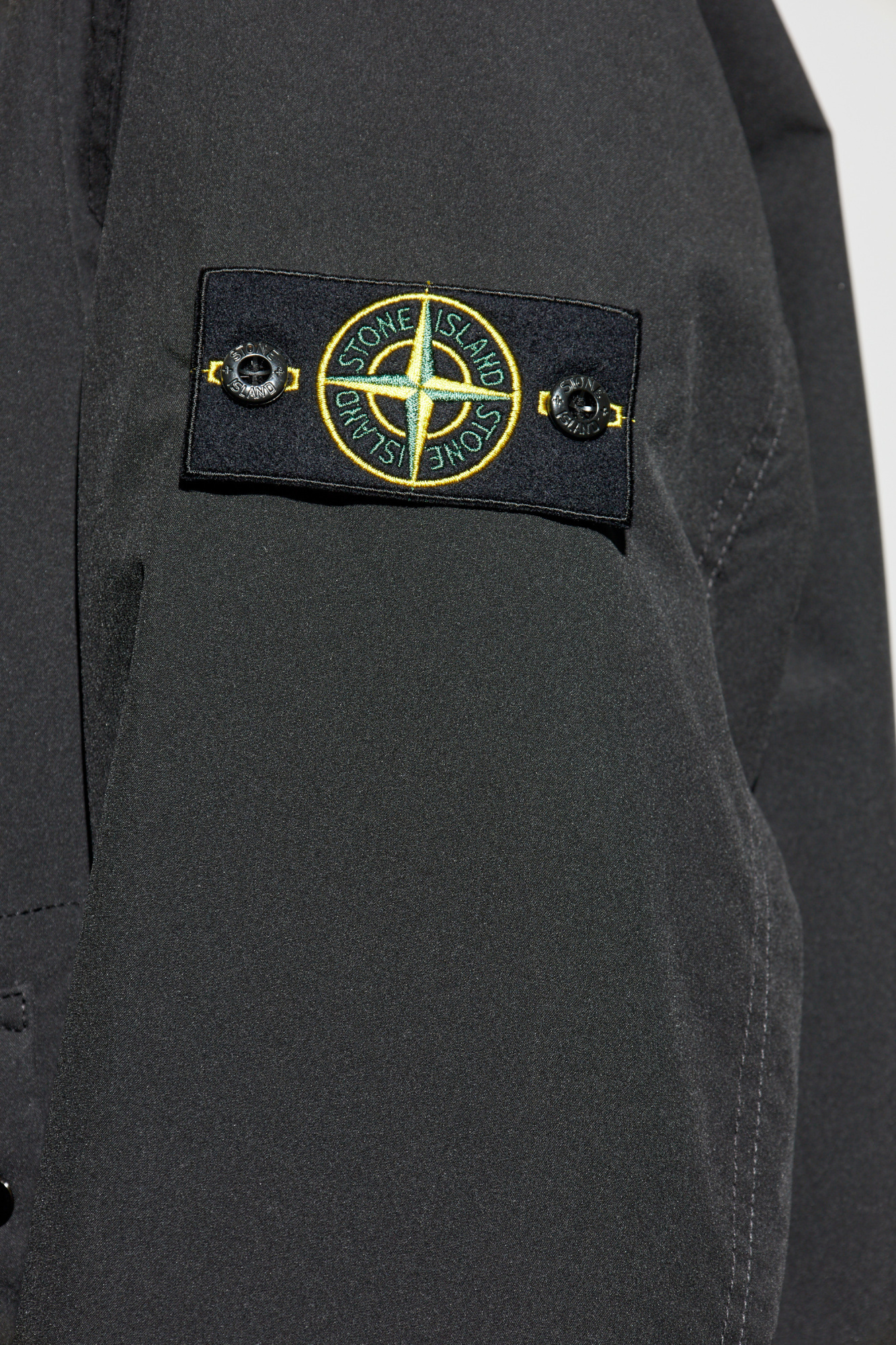 ストーン Czarny Ocieplana przeciwdeszczowa kurtka Stone Island - Vitkac Polska